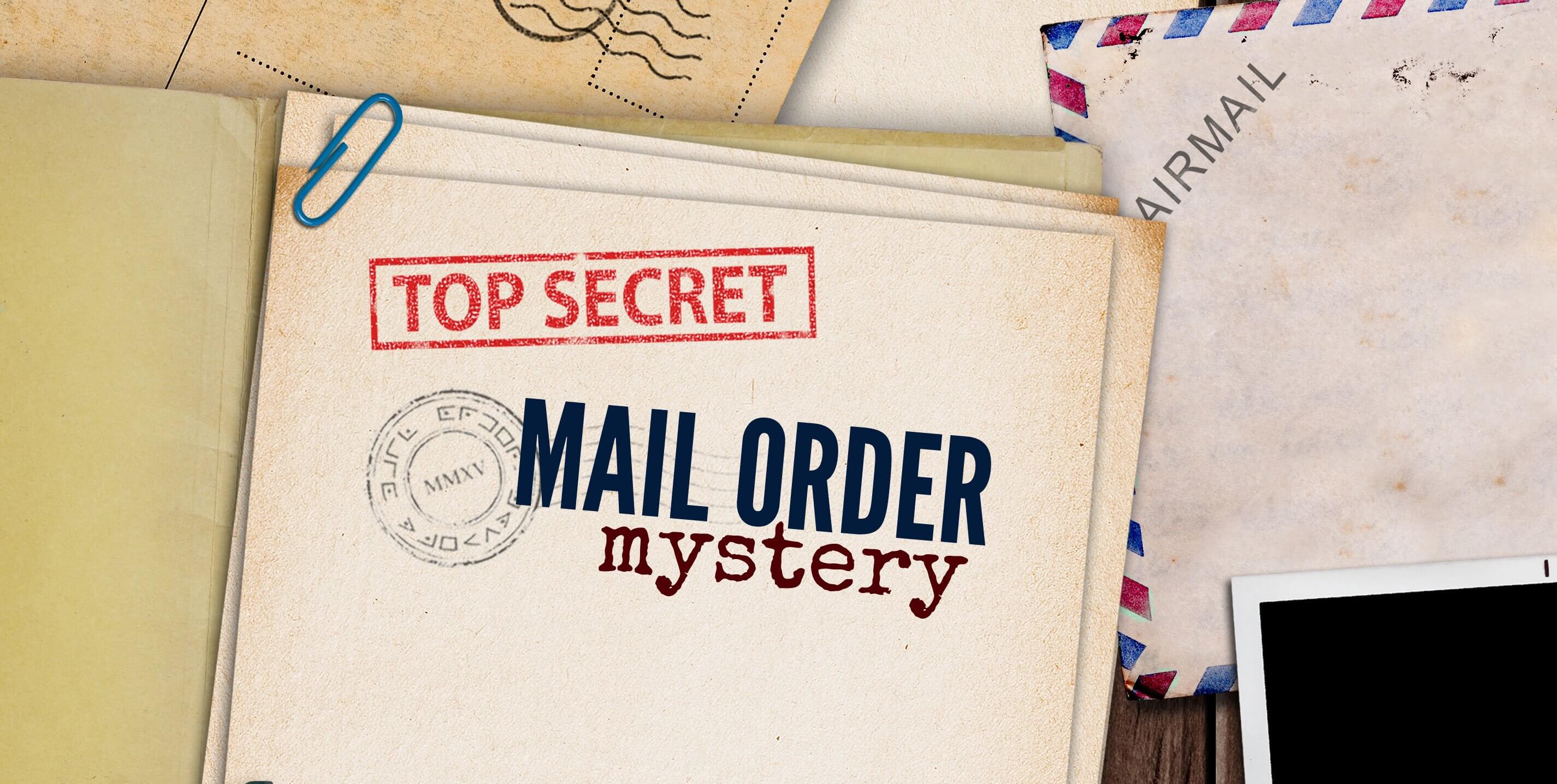 Mail Order Mystery Folder