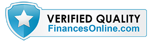 a badge for CyberStockroom by FinancesOnline saying 'Verified Quality'
